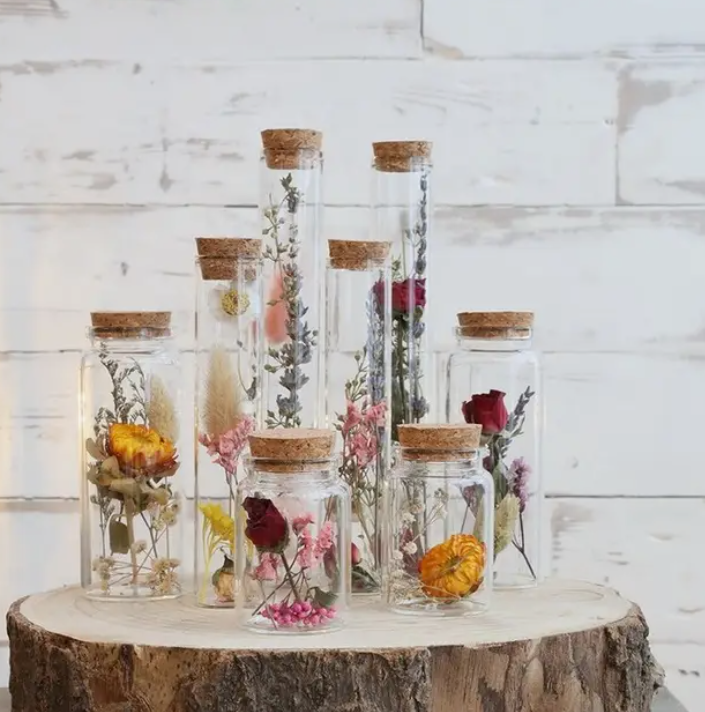 Dried Flower Vial - 4 Sizes