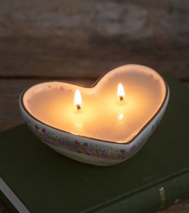 "Do More of What Makes Your Heart Happy" Secret Message Candle