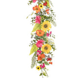 Sunflower/Primrose/Daisy Mix Garland