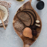 Acacia Wood Abstract Shaped Tray