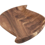 Acacia Wood Abstract Shaped Tray