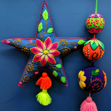 Peruvian Embroidered Stars