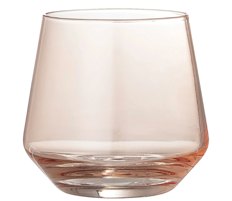 Mid Century Modern Drinking Glass - 2 Colors