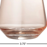 Mid Century Modern Drinking Glass - 2 Colors