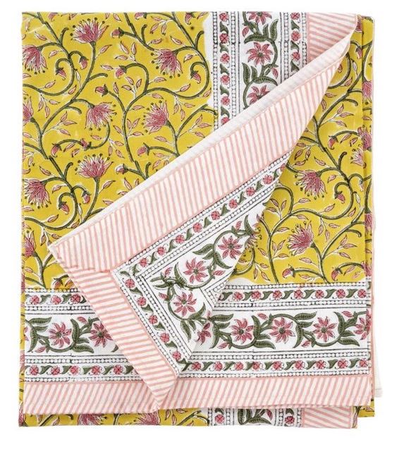 Prairie Block Tablecloths - 3 Styles/Colors