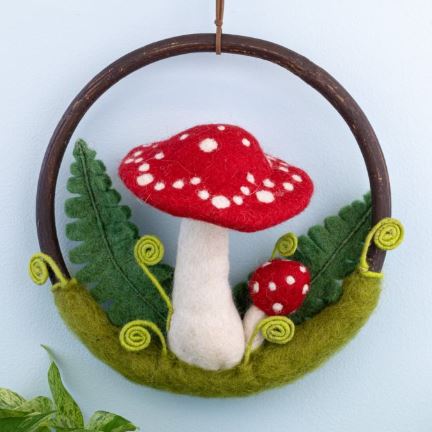 Felted Wool Forest Ring - 3 Styles