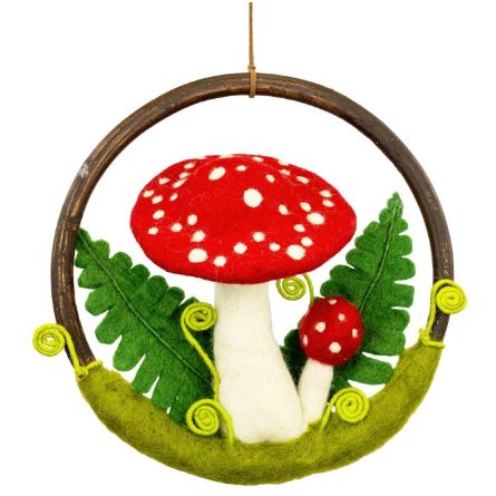 Felted Wool Forest Ring - 8 Styles