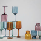 6 oz. Drinking Glass - 4 Colors
