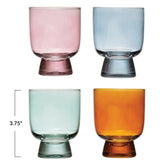 6 oz. Drinking Glass - 4 Colors