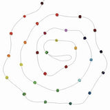 30.25" Glass Bead Garland