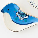 Blue & White Bird Dish