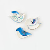 Blue & White Bird Dish