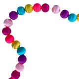 Silk Ball Garland - 2 Colors