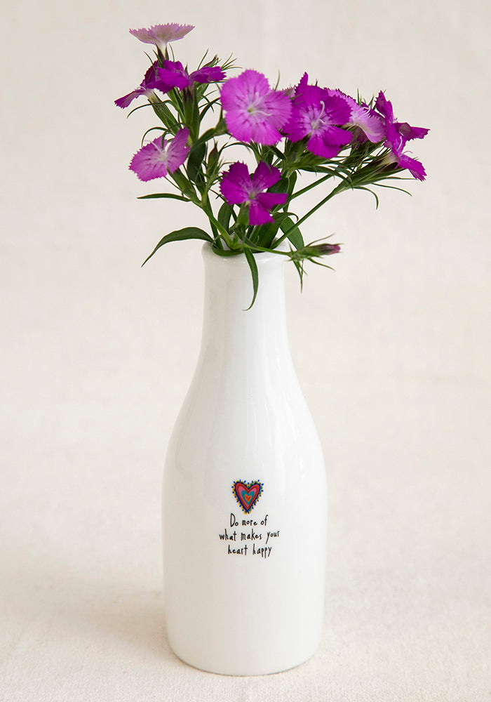 Artisan Heart Bud Vase - 4 Styles