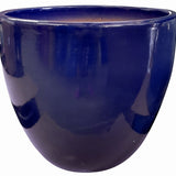 Cobalt Blue Liberty Bell Planter