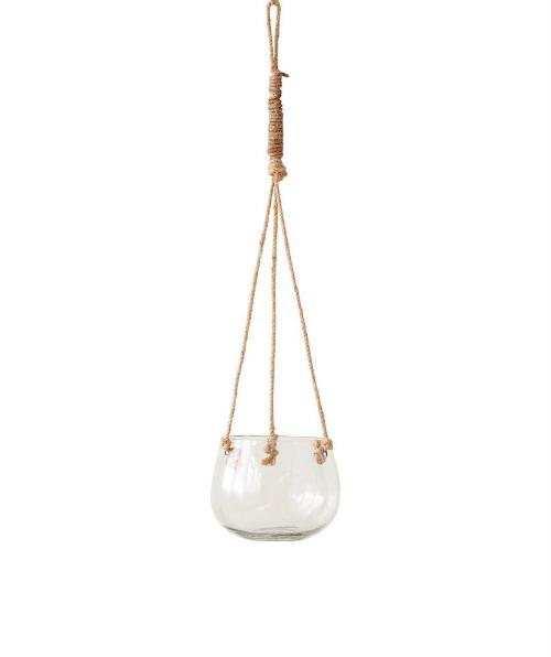 Hanging Vase with Jute Rope