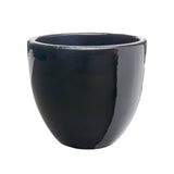 Glossy Black Liberty Bell Planter