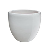 Glossy White Liberty Bell Planter