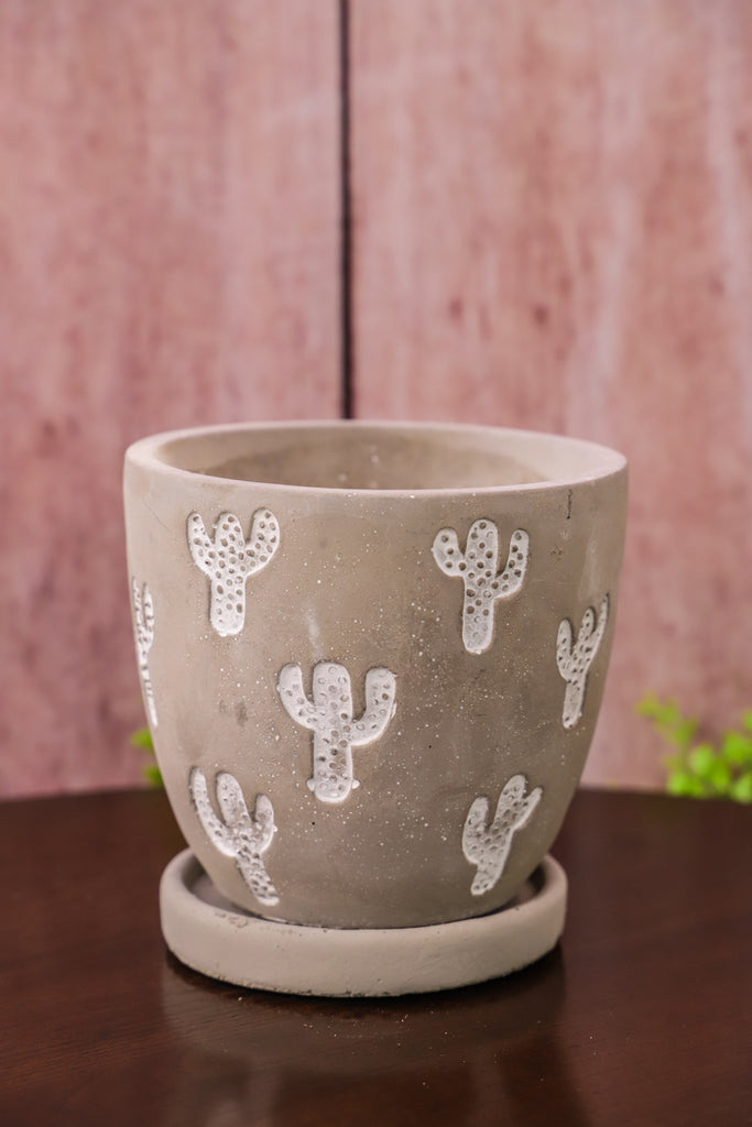 Elemental Design Ceramic Planter - 6 Styles