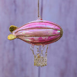 Marble Blimp Ornament, 3 Colors