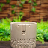 Ceramic Face Pot - 2 Colors/2 Sizes