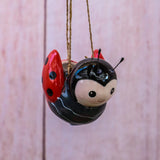 Mini Bee & Ladybug Hanging Planters