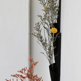 Suede Leather Wall Vase
