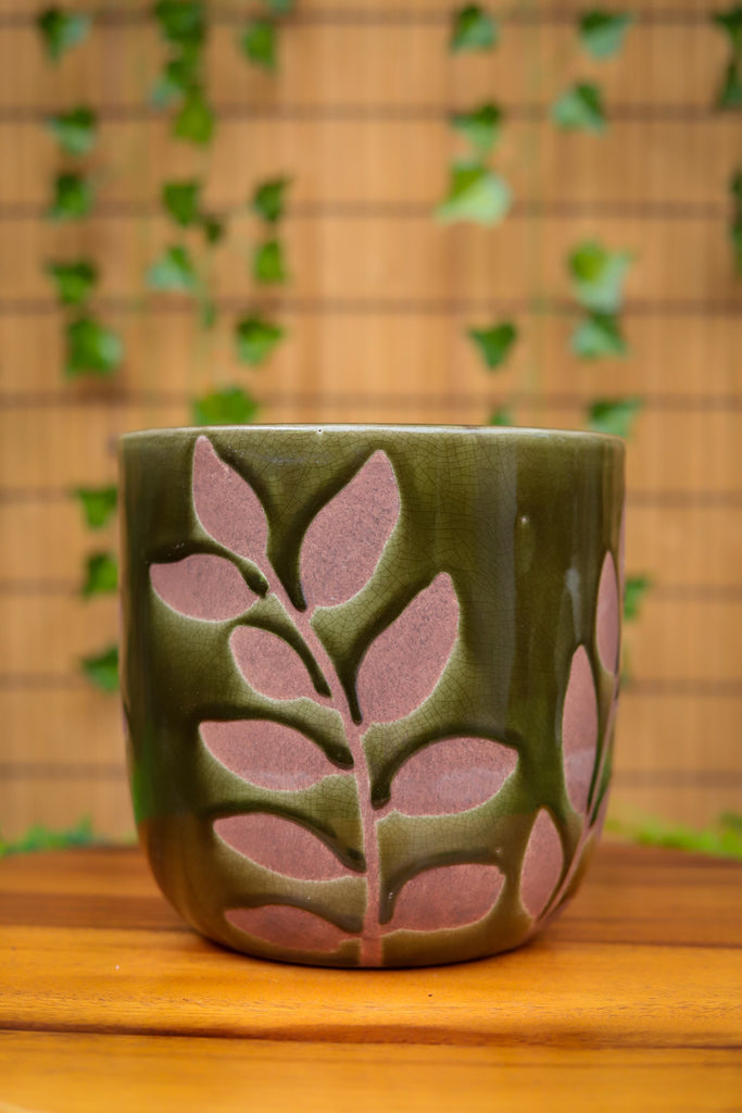 Terracotta Planter with Foliage - 2 Styles