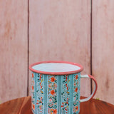 Floral Enamel Mugs - 6 Styles