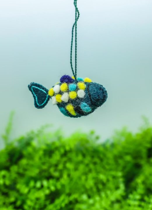 Felt Fish Ornament - 4 Styles