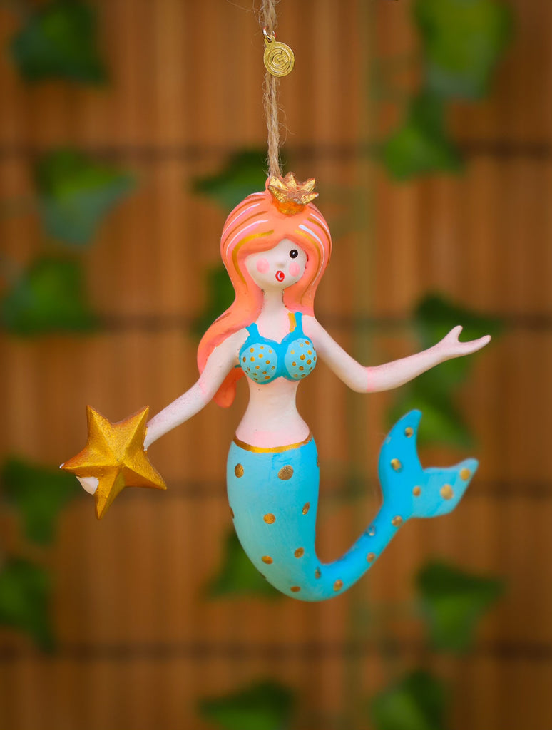 Colorful Mermaid Ornament - 3 Styles