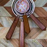 Wood & Metal Measuring Cups