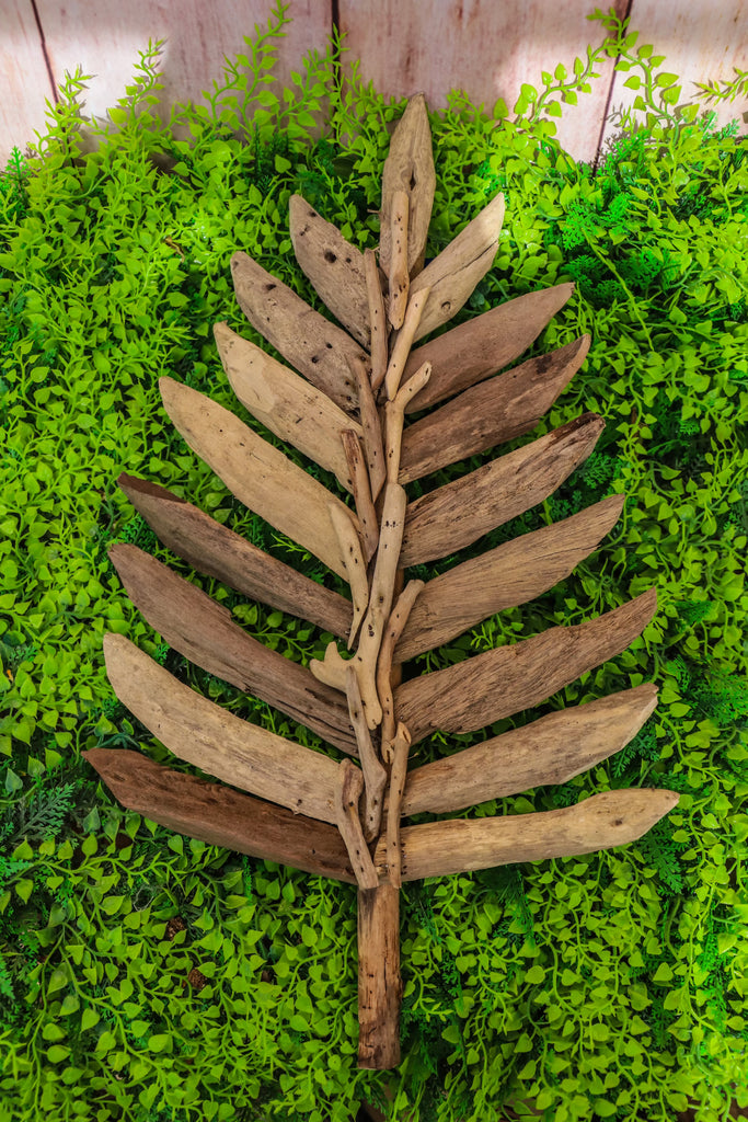 Driftwood Wall Leaf
