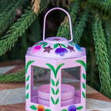 Stainless Steel Hand Painted Lantern - 6 Colors