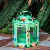Stainless Steel Hand Painted Lantern - 6 Colors