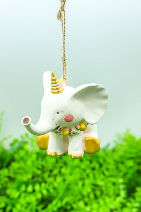 Fruity Hippo & Elephant Ornament - 2 Styles