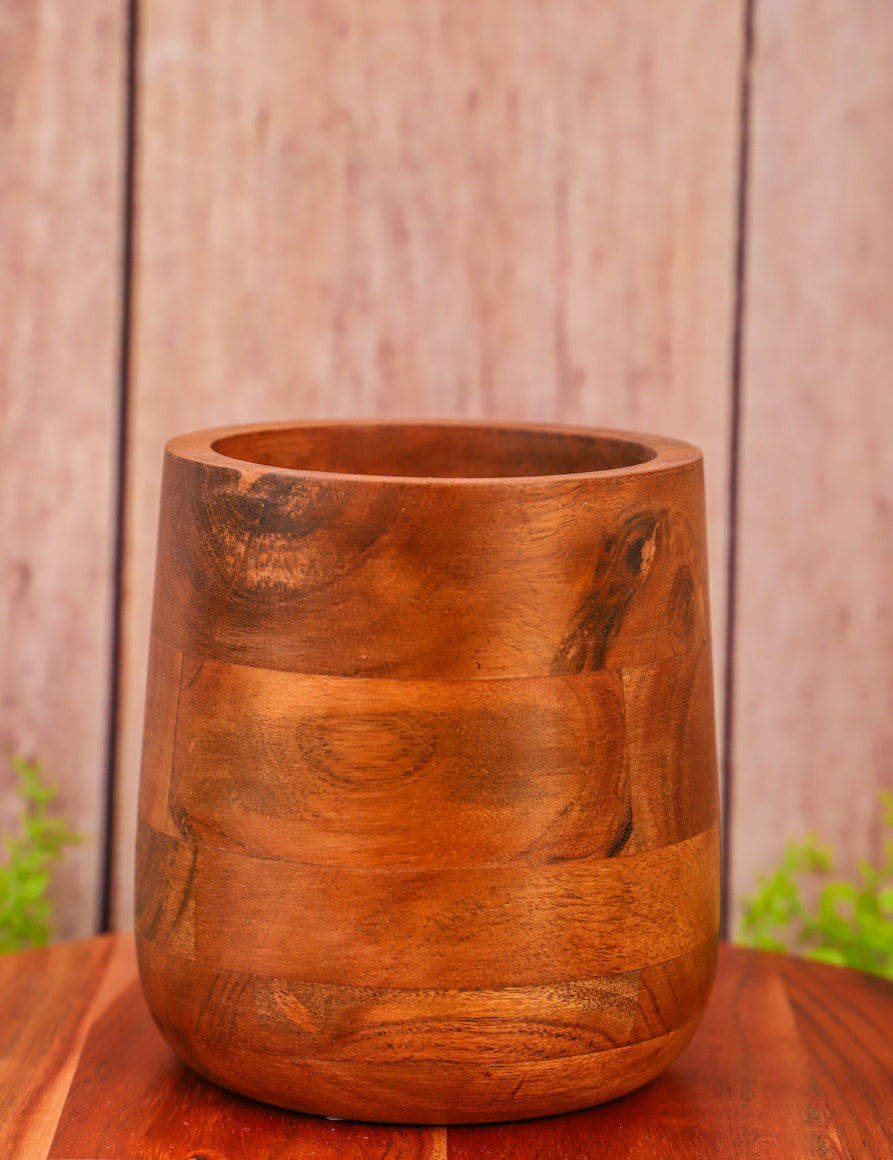 Wooden Crock - 2 Sizes