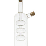 Hand-Blown Glass Oil & Vinegar Cruet with Cork Stoppers