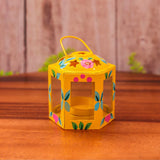 Stainless Steel Hand Painted Lantern - 6 Colors