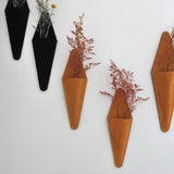 Suede Leather Wall Vase