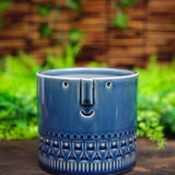 Ceramic Face Pot - 2 Colors/2 Sizes