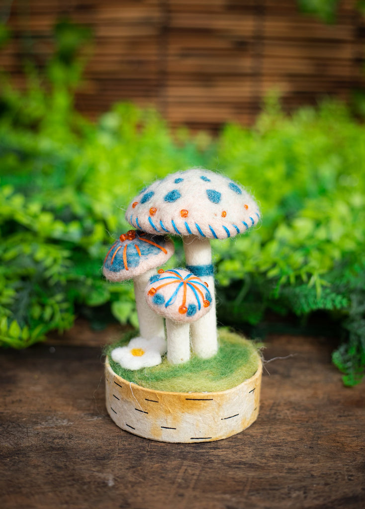 Felt Woodland Mushroom - 3 Styles