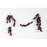 Pinecone Garland, Burgundy