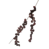 Pinecone Garland, Burgundy